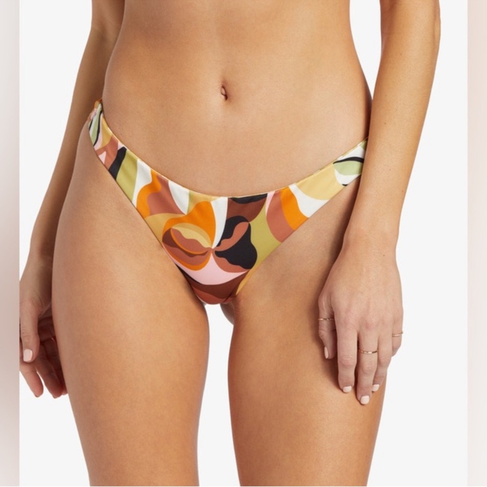 Billabong reversible return to paradise bikini bottom L/12 NWT
